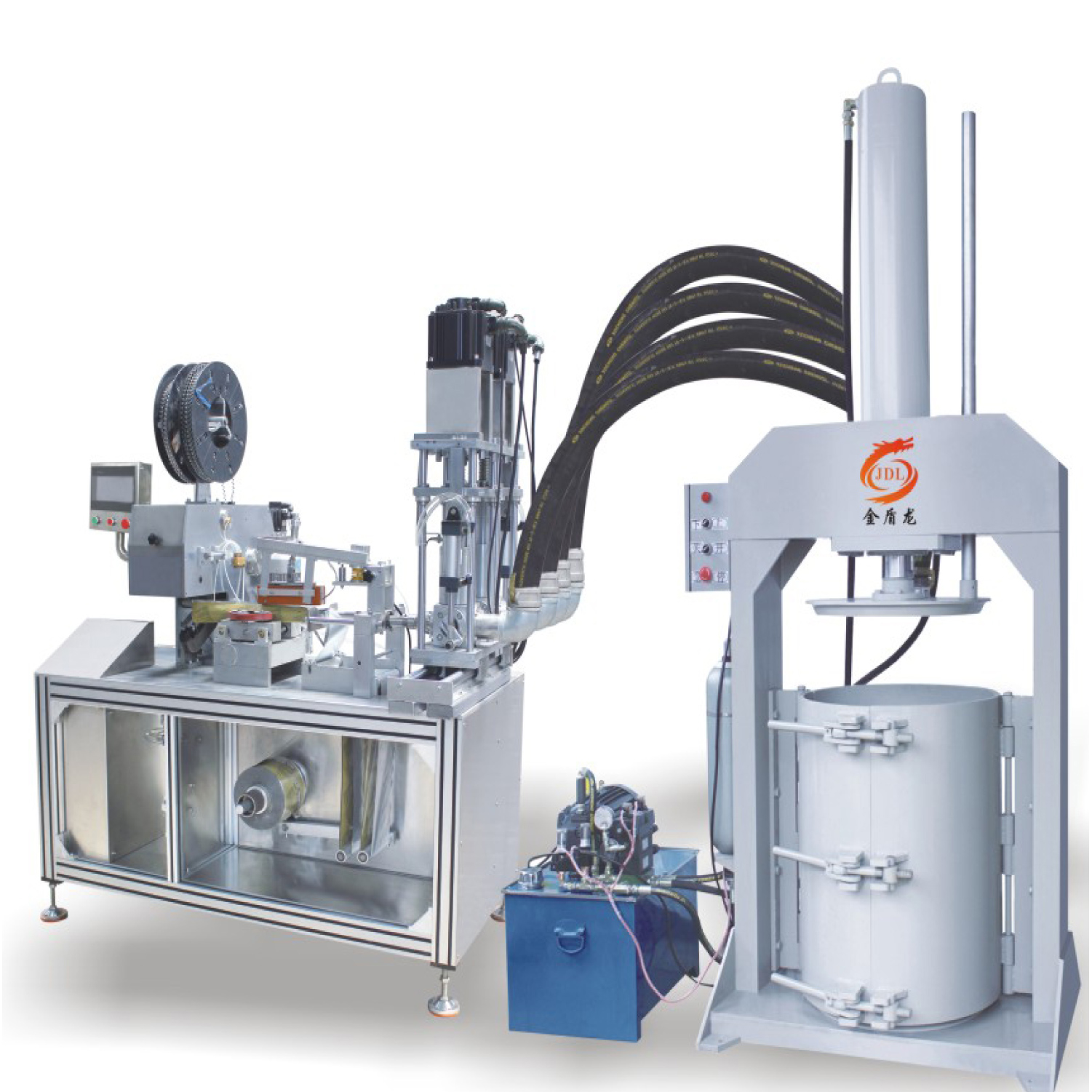 卧式四色聚氨酯胶软包机 JL-06 