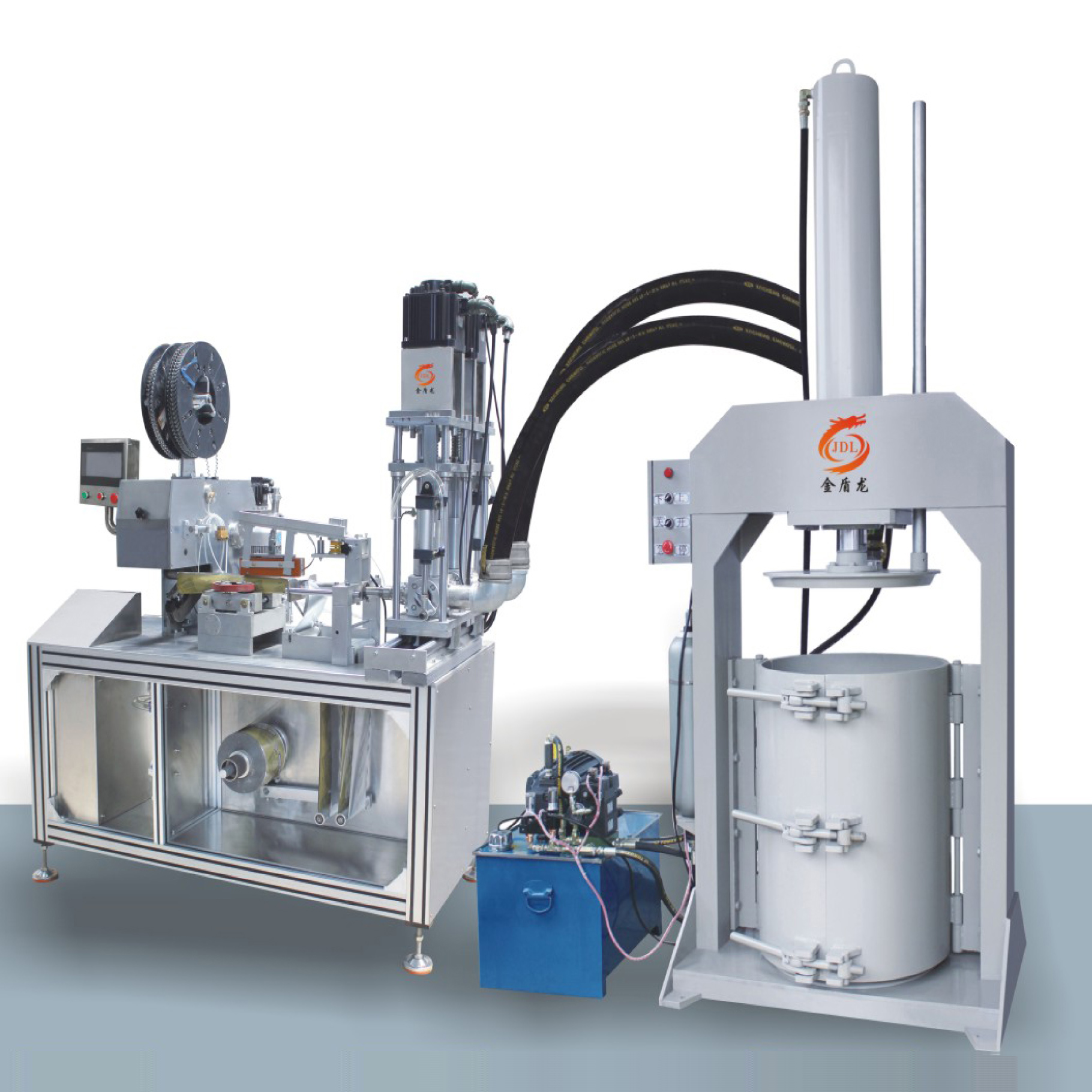 双头自动软包玻璃胶灌装机 JL-06